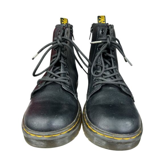 Dr. Martens Unisex Zavala J Black Lace Up Combat Boot Size M 4 W 5 - Picture 7 of 10